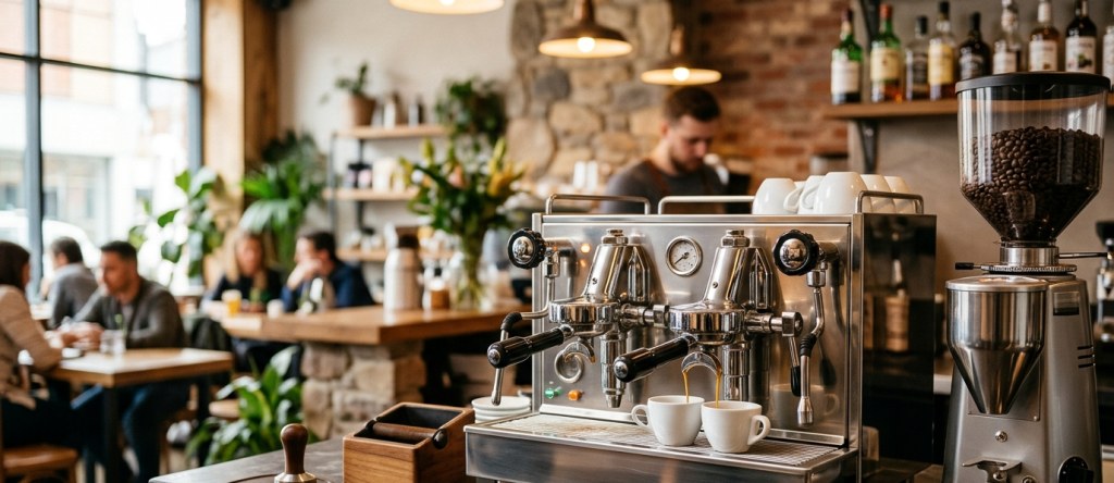Tổng kho Máy pha cà phê Espresso chuyên nghiệp nhập khẩu Ý tại IT Sài Gòn Gò Vấp