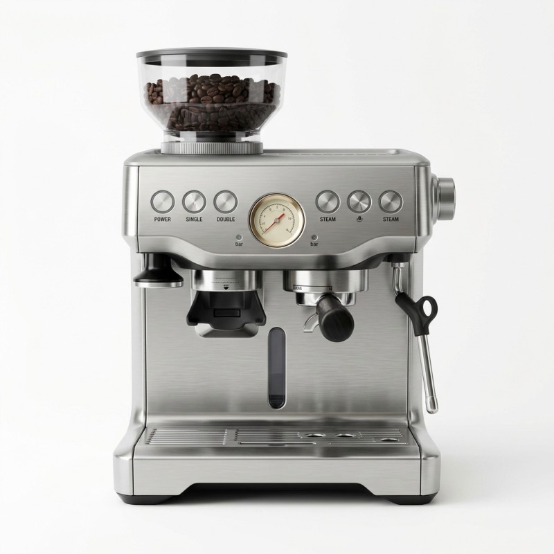 Đánh sữa Microfoam Latte Art trên BREVILLE 878 PRO