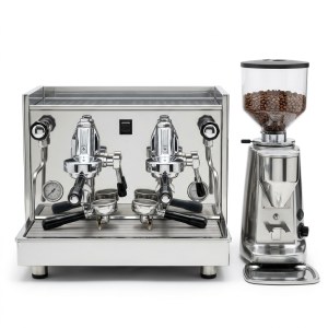 Combo máy pha và máy xay cà phê thanh lý chính hãng tiết kiệm 40% chi phí mở quán