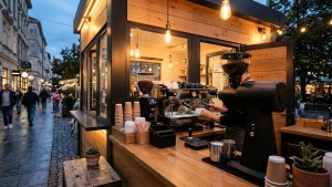 Dự toán chi phí mua máy pha cà phê mở quán nhỏ và xe cà phê mang đi